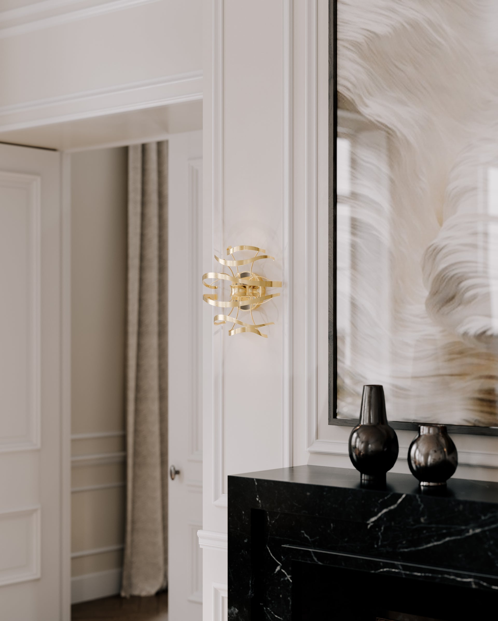 Calligraphy Sconce by Corbett Lighting