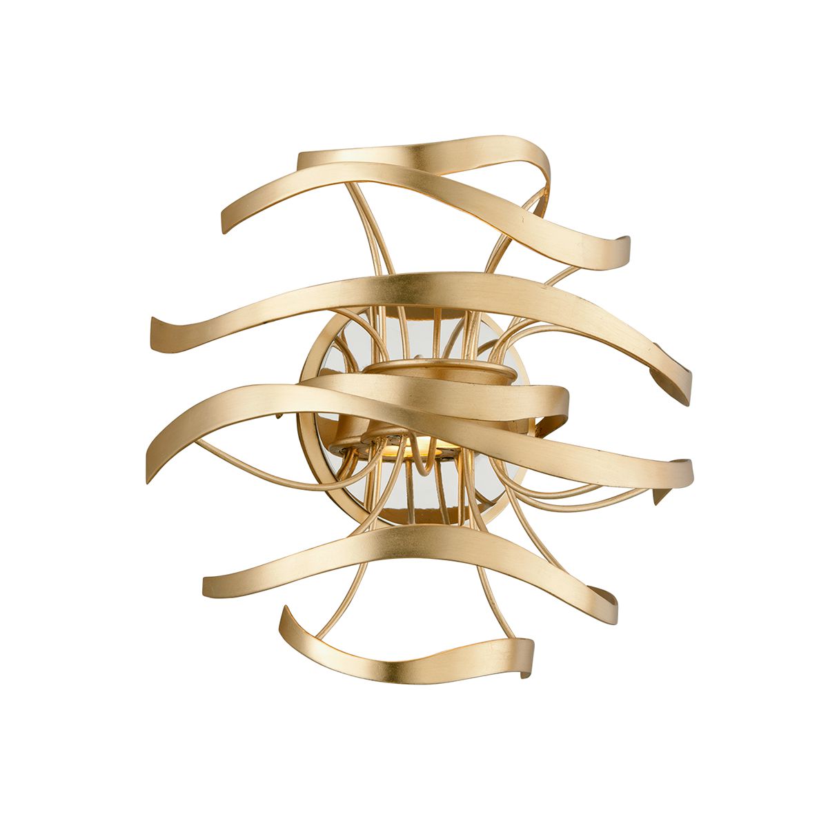 Calligraphy Sconce by Corbett Lighting - Handcrafted LED Wall Art, Dimmable, 2 Finishes Available