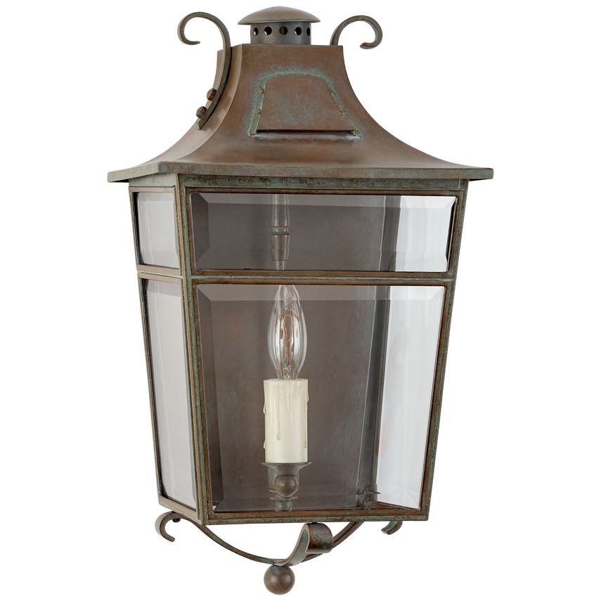 Carrington Small Wall Lantern by Visual Comfort RL2732