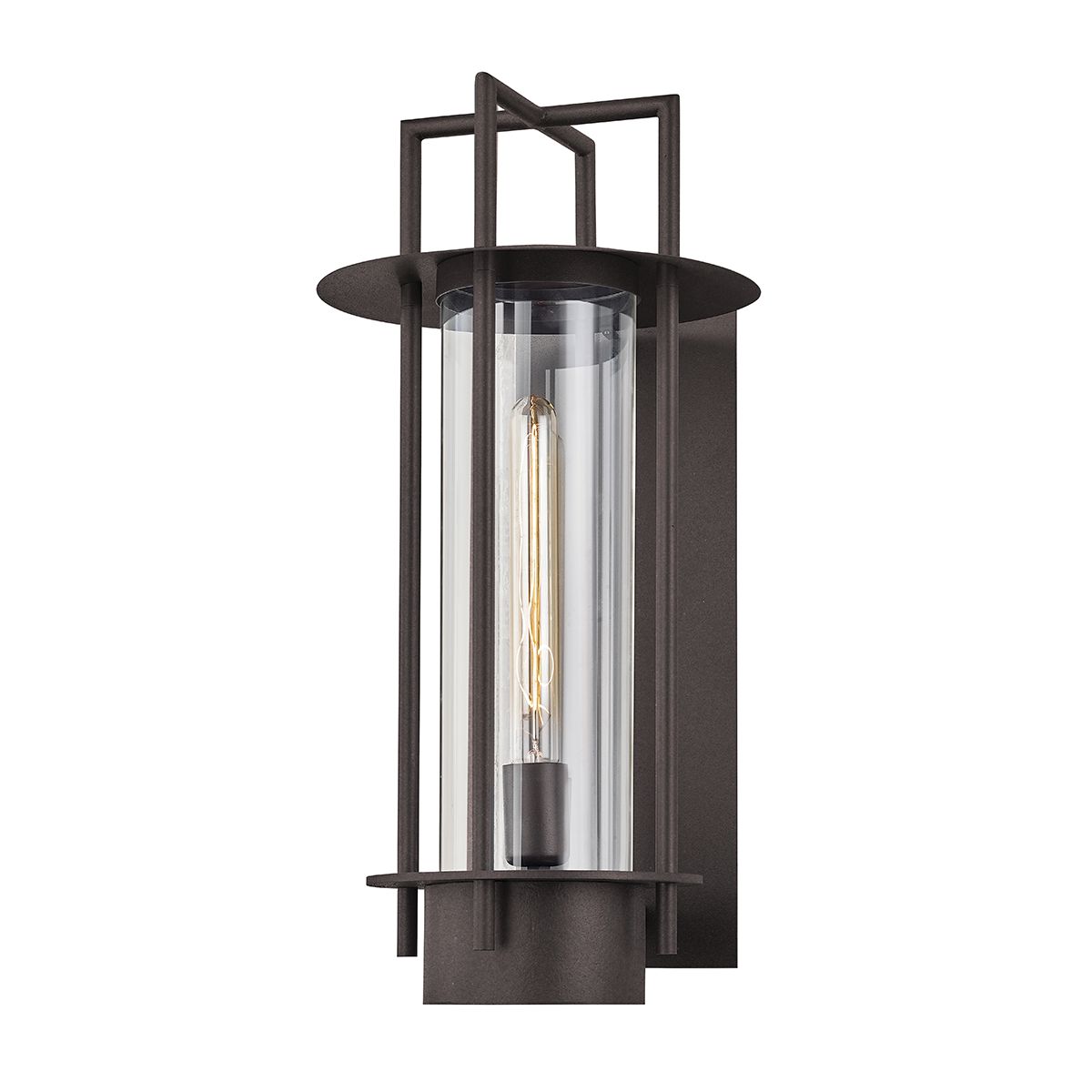 Carroll Park Medium Outdoor Wall Sconce by Troy Lighting B6812-TBZ