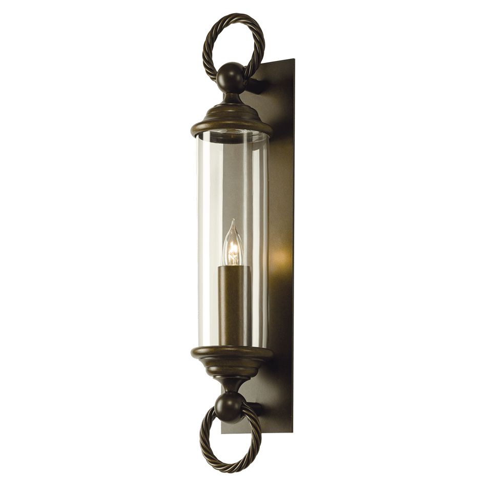 Cavo Large Outdoor Wall Sconce by Hubbardton Forge, Weather-Resistant with Dimmable Features, 60W Max