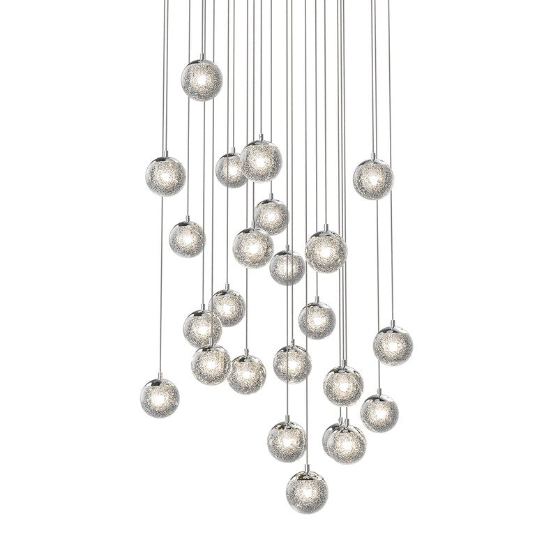 Champagne Bubbles 24-Light LED Chandelier by SONNEMAN 2966.01