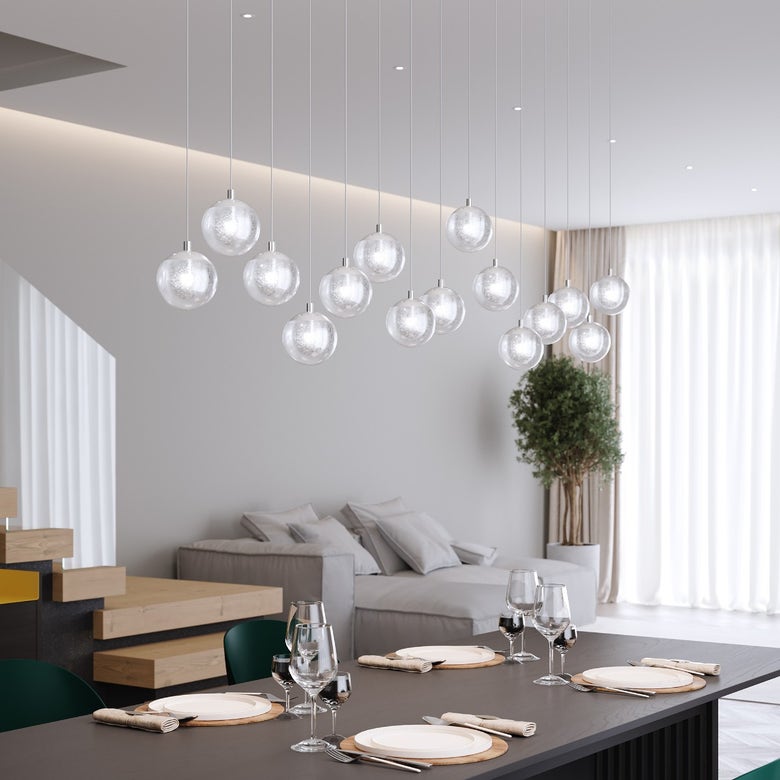 Champagne Bubbles LED Single Pendant by SONNEMAN 2961.01