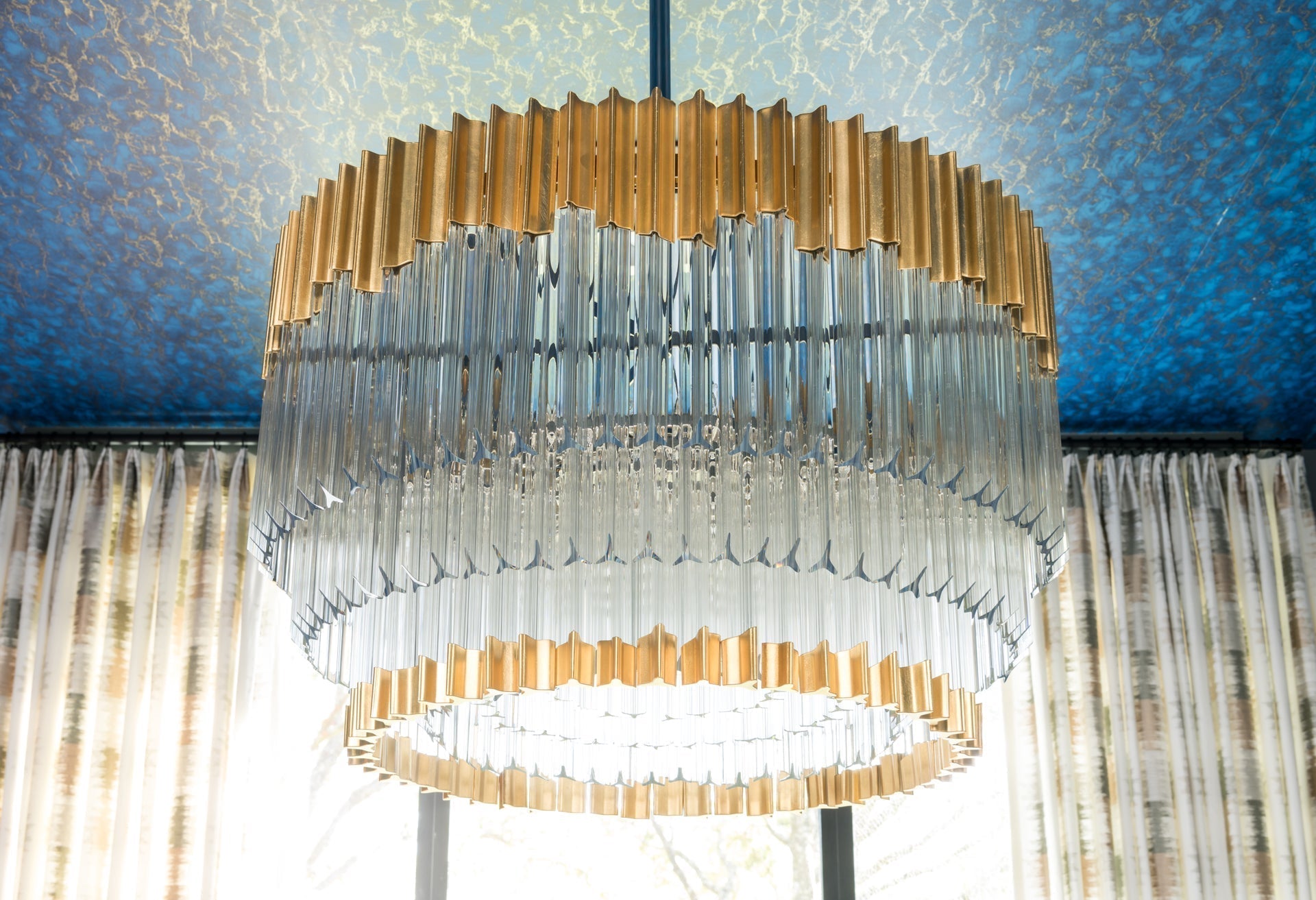 Charisma Medium Chandelier by Corbett Lighting 220-410