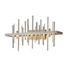 Cityscape 1-Light LED Sconce by Hubbardton Forge - Handcrafted, Dimmable, Energy Efficient, 3000K