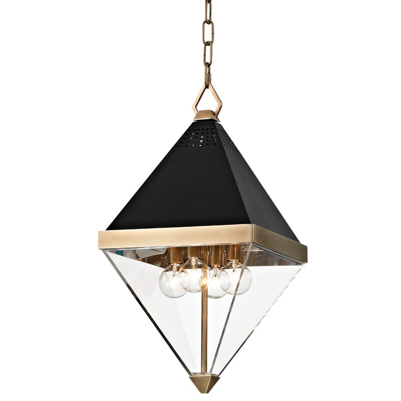 Coltrane Lantern by Hudson Valley Lighting 4510-AGB