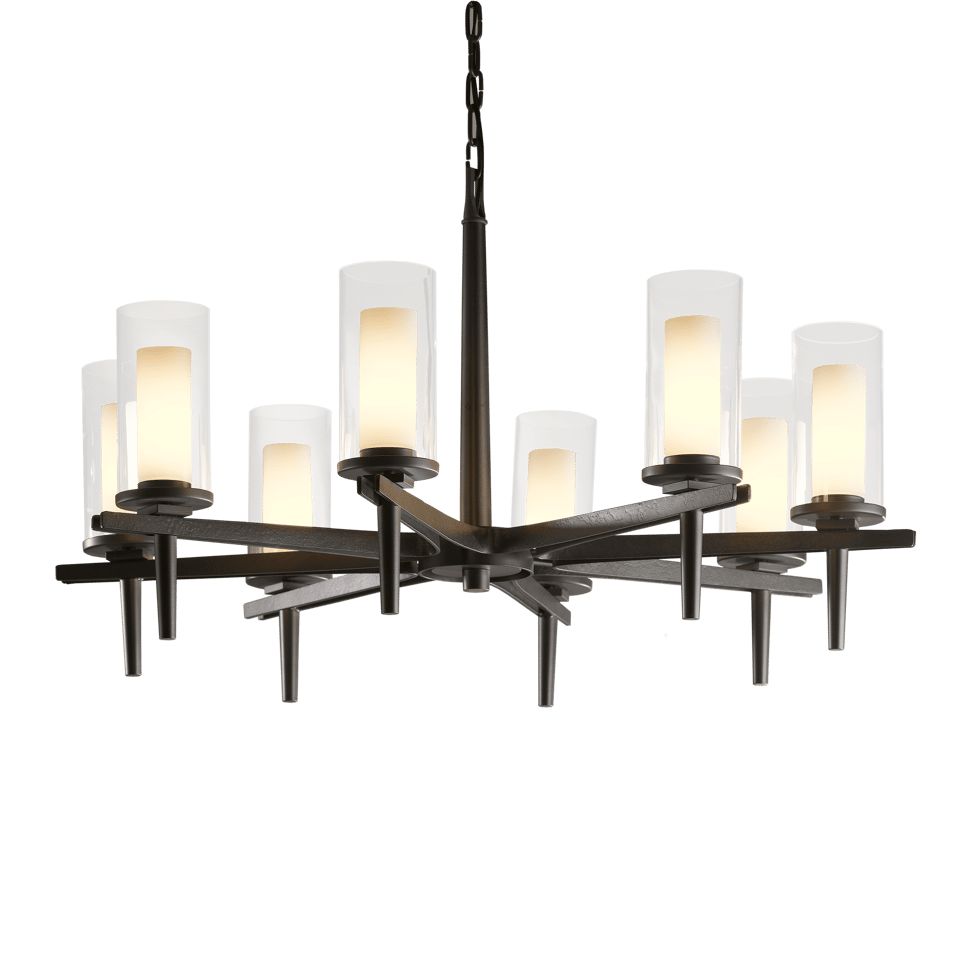 Constellation 8 Arm Chandelier by Hubbardton Forge 104305