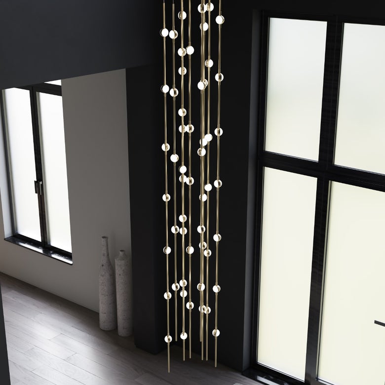 Constellation Andromeda Short 12-Inch Chandelier by SONNEMAN