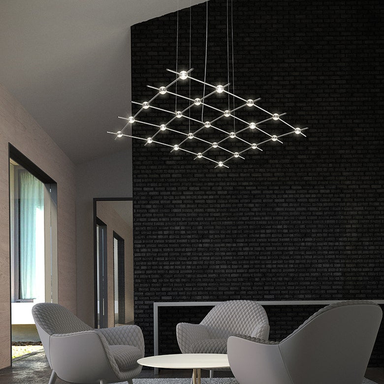 Constellation Aquarius Medius Chandelier by SONNEMAN