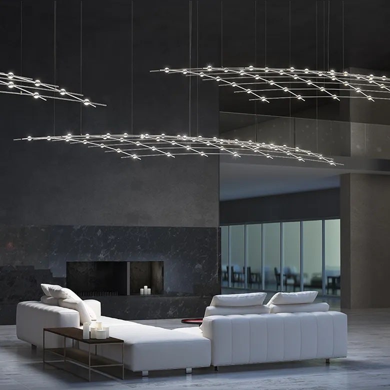 Constellation Aquarius Medius Chandelier by SONNEMAN