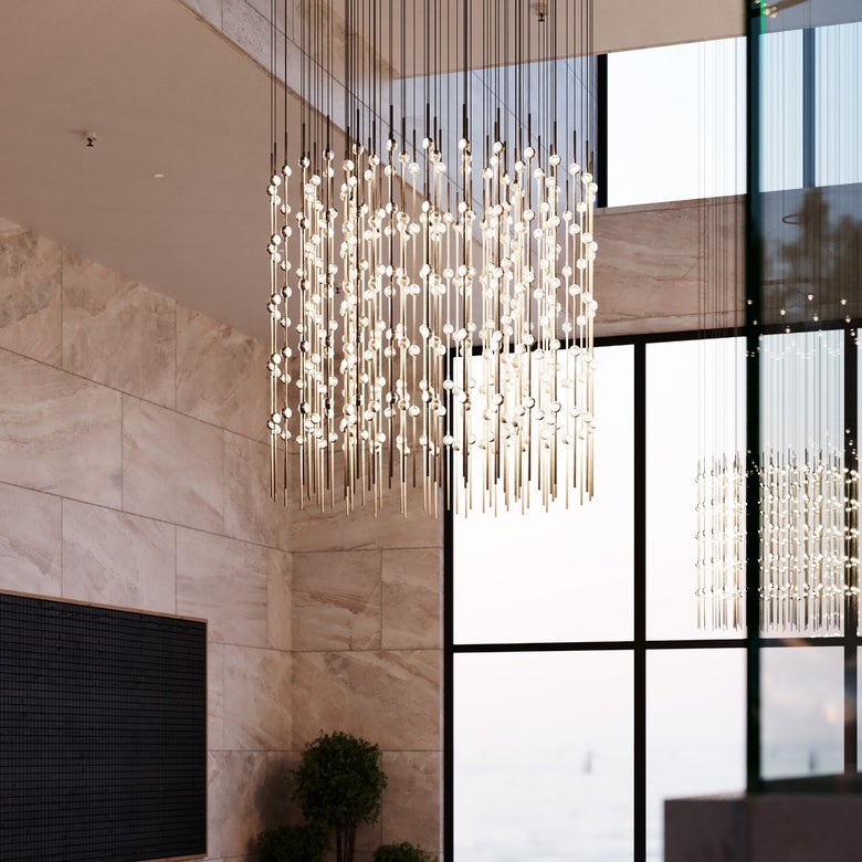 Constellation Centaurus Cylinder LED Chandelier by SONNEMAN 2172