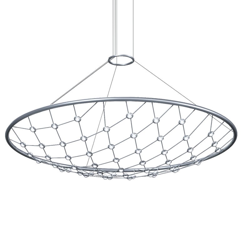 Constellation Galaxy Matrix 60-Inch Horizontal Round Chandelier by SONNEMAN 1899.16C