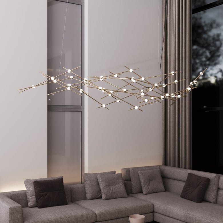 Constellation Ursa Major Chandelier by SONNEMAN 2158