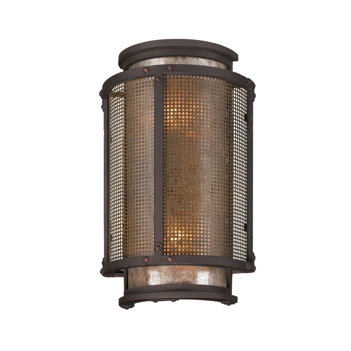 Copper Mountain Large Wall Sconce by Troy Lighting B3272-BRZ/SFB