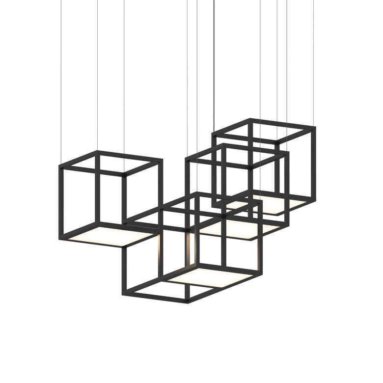 Cubix 4-Light LED Chandelier by SONNEMAN 24Z0001K