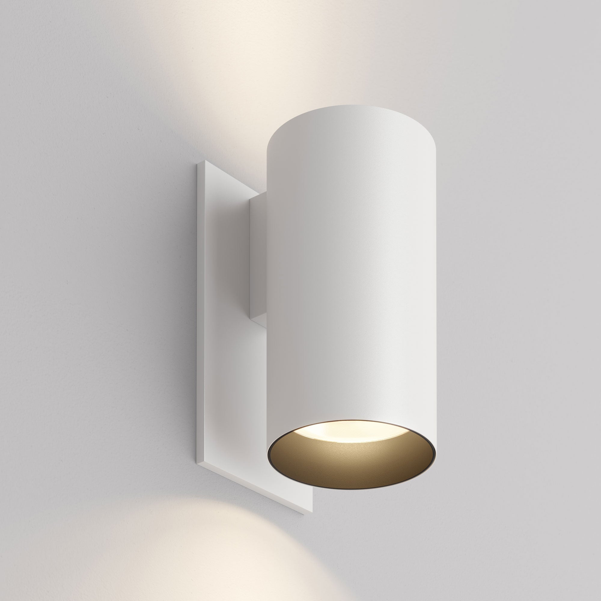 Cylinder Up/Down LED Outdoor Wall Sconce - Dimmable, UL Wet Rated, 50,000 Hours by Lucifer Lighting