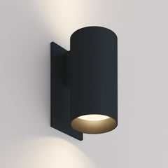 Cylinder Up/Down LED Outdoor Wall Sconce - Dimmable, UL Wet Rated, 50,000 Hours by Lucifer Lighting