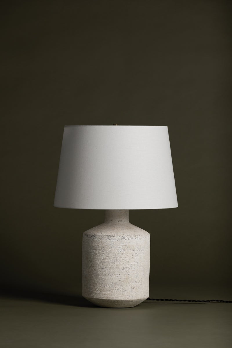 Dallas Table Lamp by Troy Lighting PTL1324-PBR/CAW