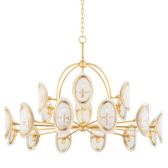 Danes 18-Light Chandelier by Hudson Valley Lighting 1550-VGL