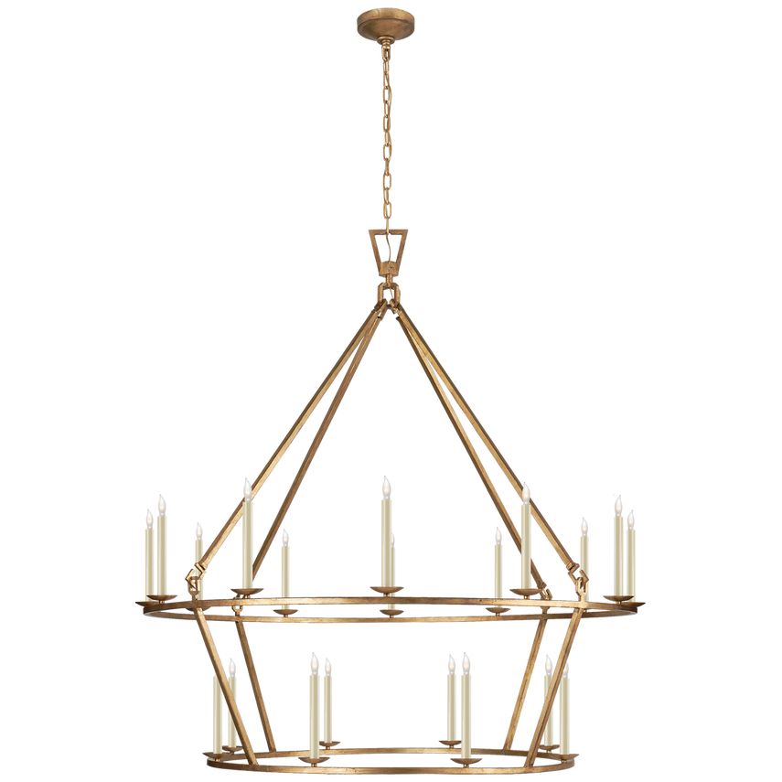 Darlana Extra Large Two Tier Chandelier by Visual Comfort CHC5199