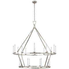 Darlana Extra Large Two Tier Chandelier by Visual Comfort CHC5199