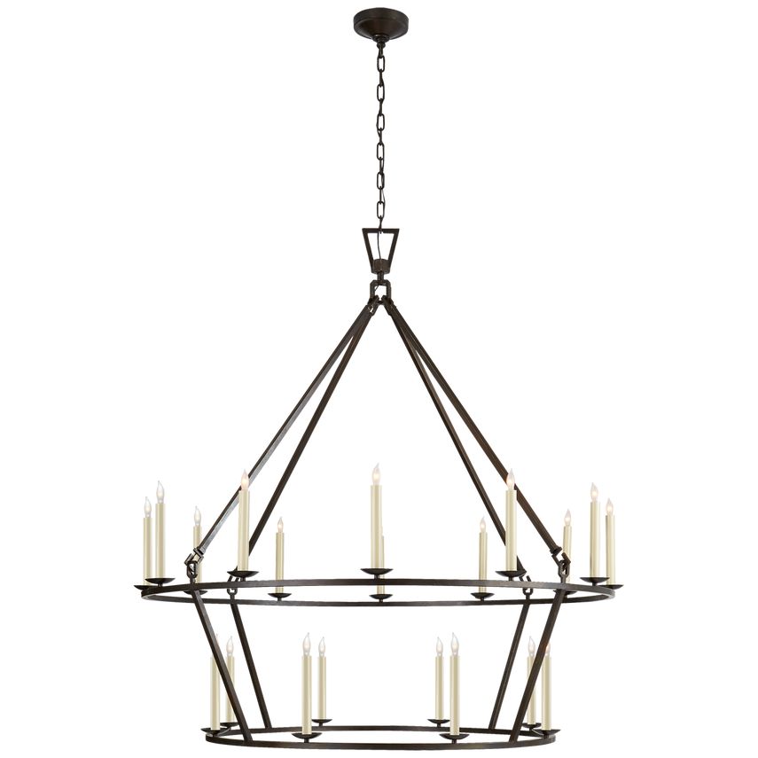 Darlana Extra Large Two Tier Chandelier by Visual Comfort CHC5199