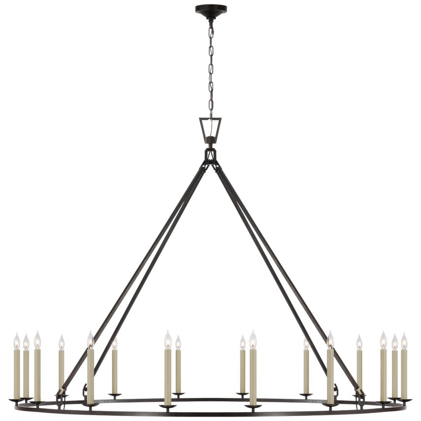 Darlana Grande Single Ring Chandelier by Visual Comfort CHC5276