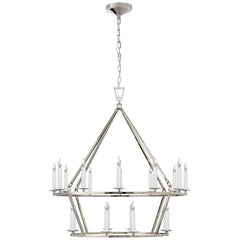 Darlana Medium Two-Tier Chandelier by Visual Comfort CHC5178