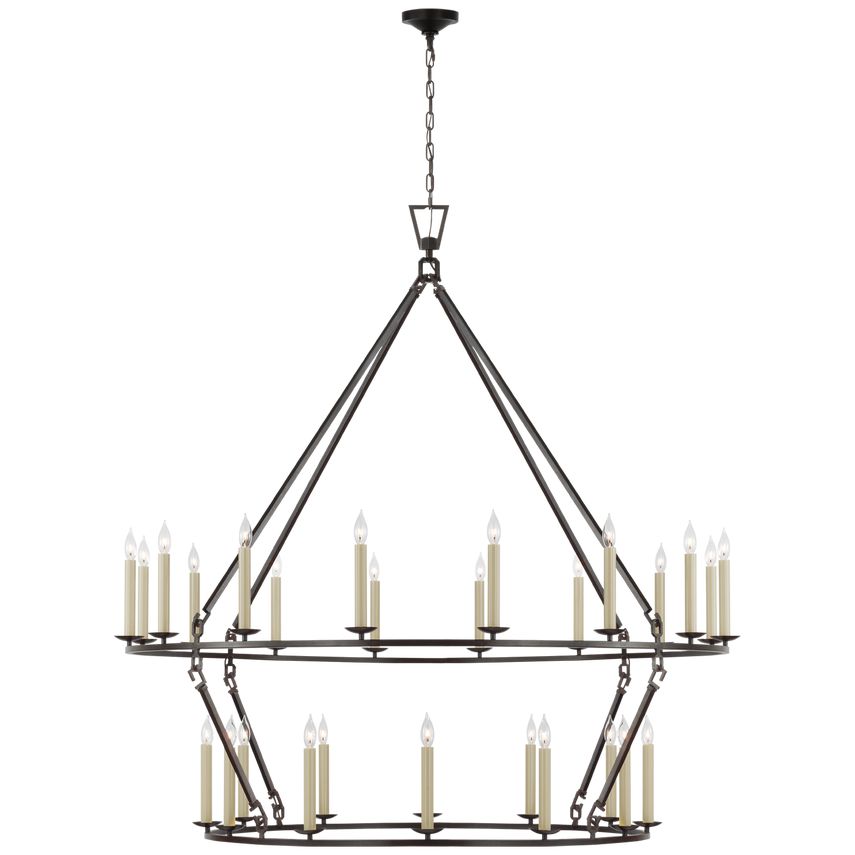 Darlana Oversized Two Tier Chandelier by Visual Comfort CHC5277