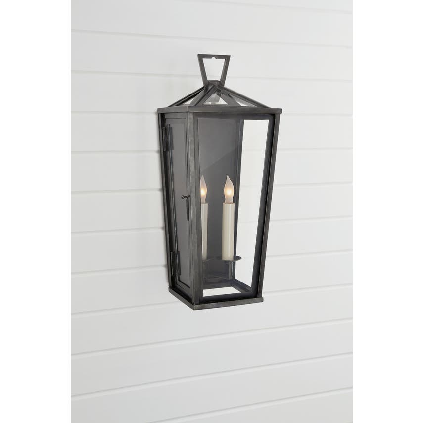 Darlana Small Tall 3/4 Wall Lantern by Visual Comfort CHO2087