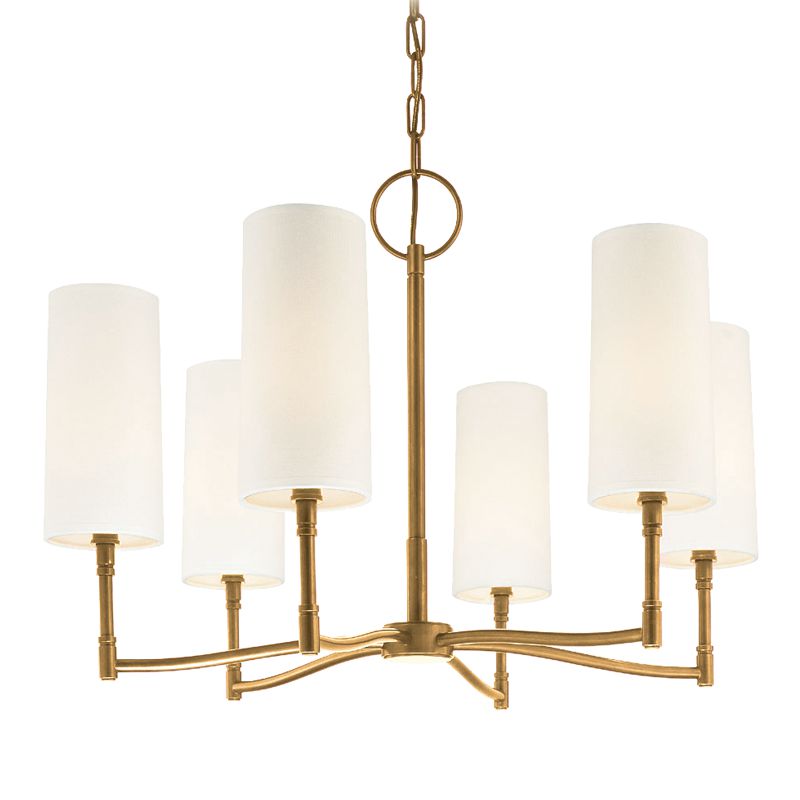 Dillon 6-Light Chandelier by Hudson Valley Lighting 366