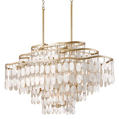 Dolce 12-Light Linear Chandelier by Corbett Lighting 109-512