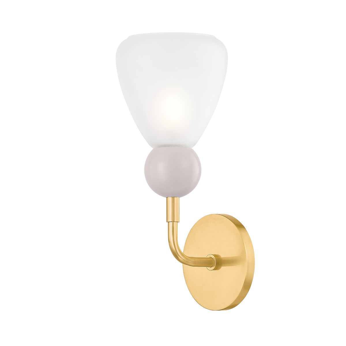 Doreen Wall Sconce by Mitzi H904101-AGB/SPG