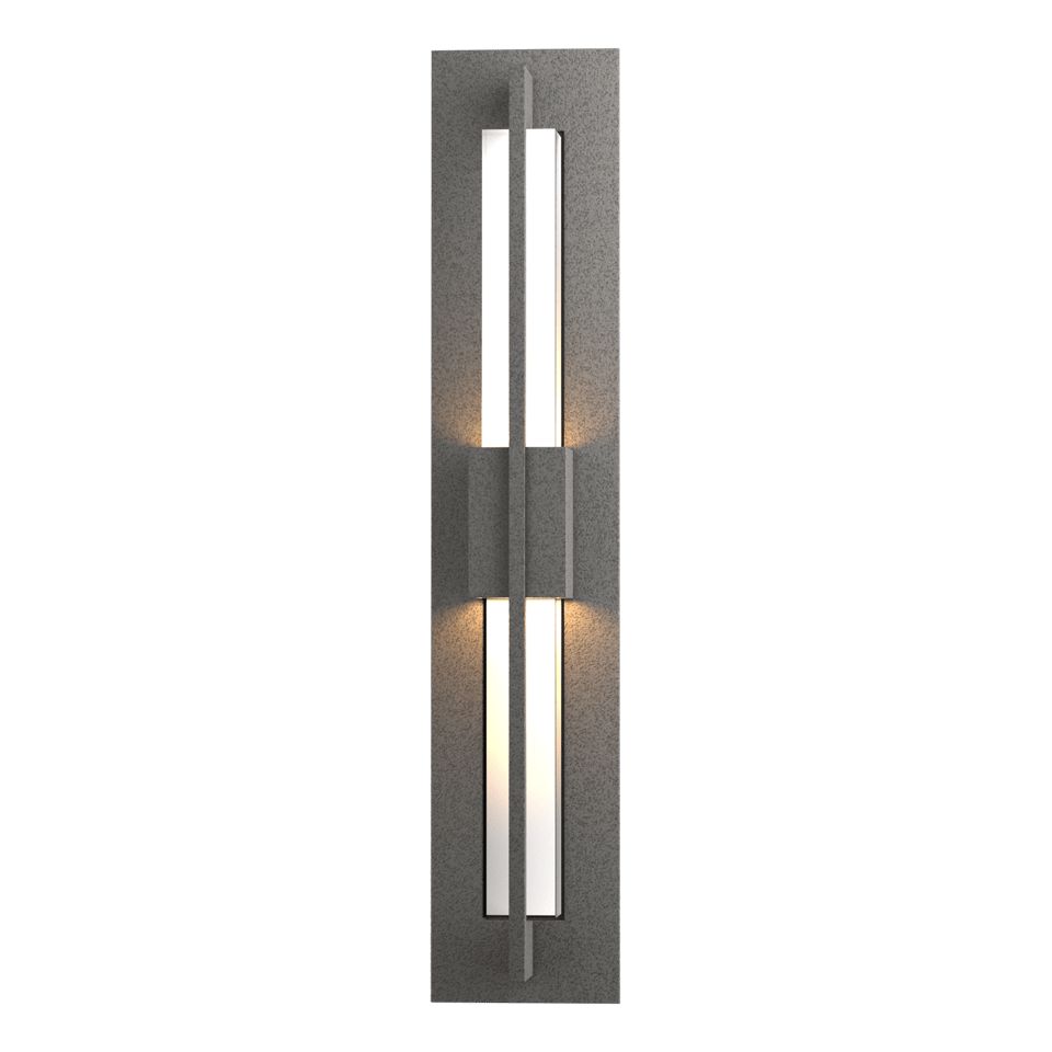 Double Axis LED Outdoor Sconce 10W 400 Lumens Dimmable Modern Design 3000K by Hubbardton Forge