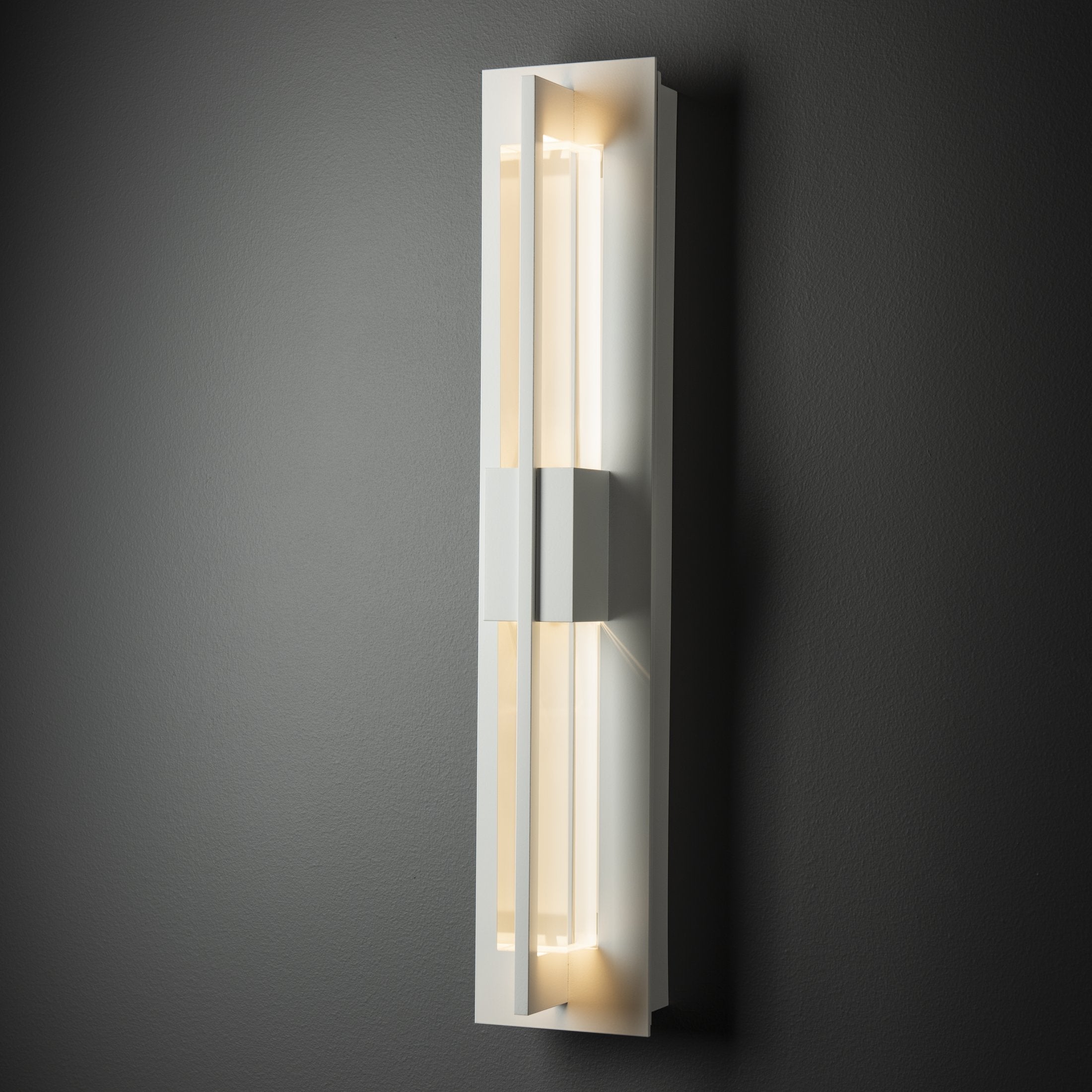 Double Axis LED Outdoor Sconce 10W 400 Lumens Dimmable Modern Design 3000K by Hubbardton Forge