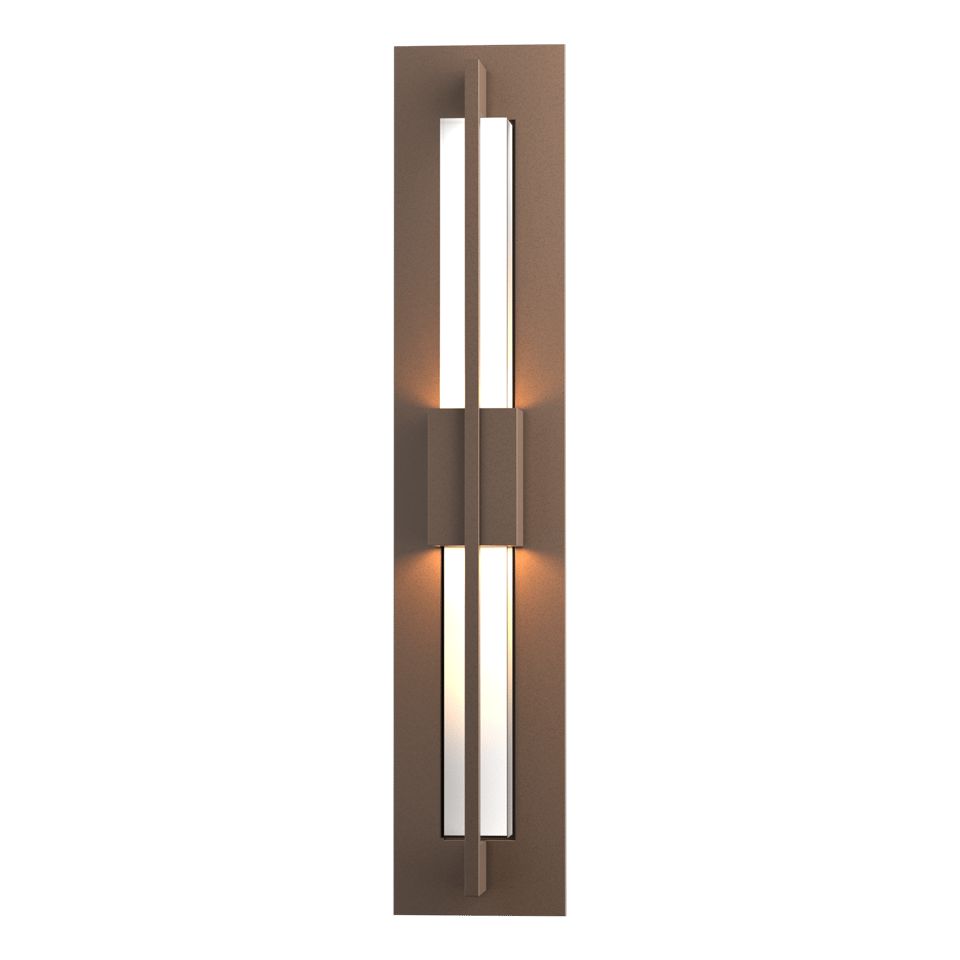 Double Axis LED Outdoor Sconce 10W 400 Lumens Dimmable Modern Design 3000K by Hubbardton Forge