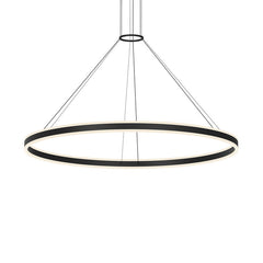 Double Corona 60-Inch Ring Pendant Light by SONNEMAN - Dimmable LED, Energy Efficient, Adjustable Height