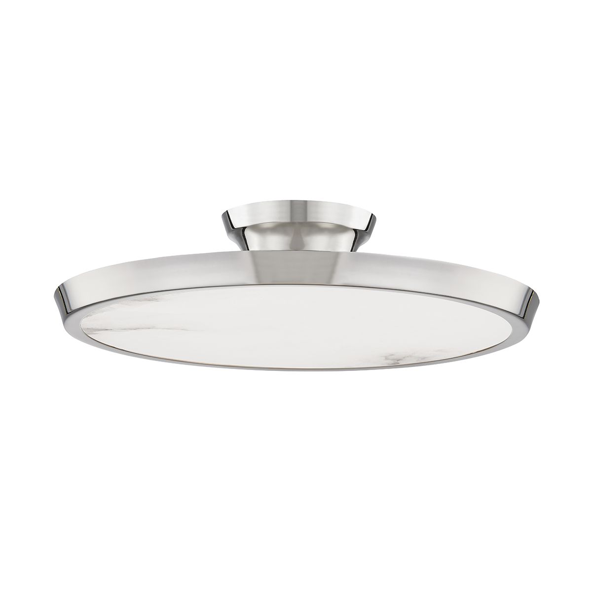 Draper Ceiling Light 3600 by Hudson Valley Lighting, Dimmable, Alabaster Shade, Versatile Design