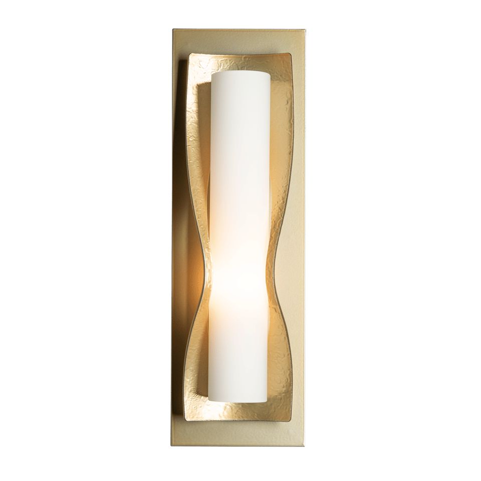 Dune Sconce 60W G9 Dimmable Wall Light by Hubbardton Forge - Handcrafted Steel, UL Damp Rated