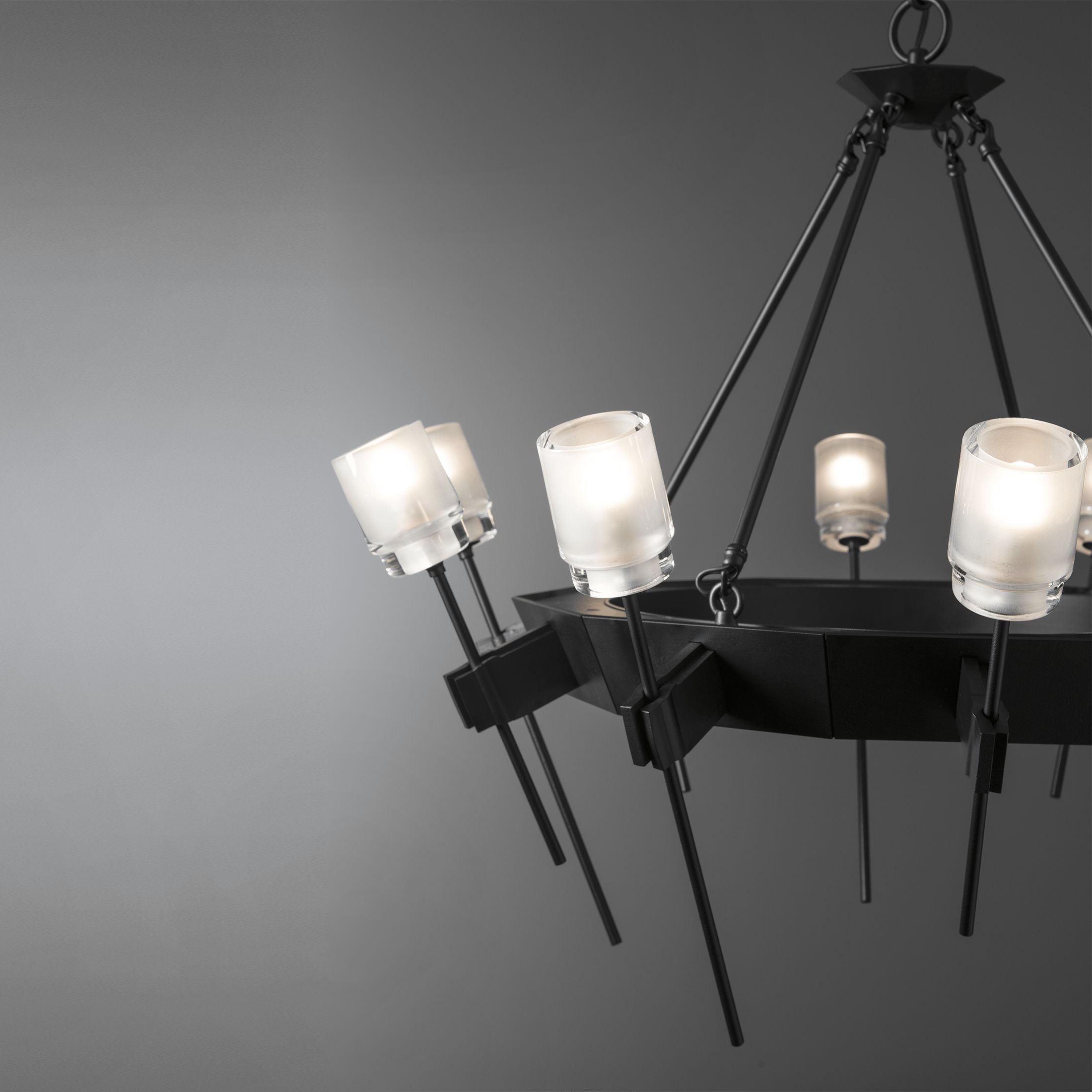 Echo 10-Light Circular Chandelier by Hubbardton Forge 101525