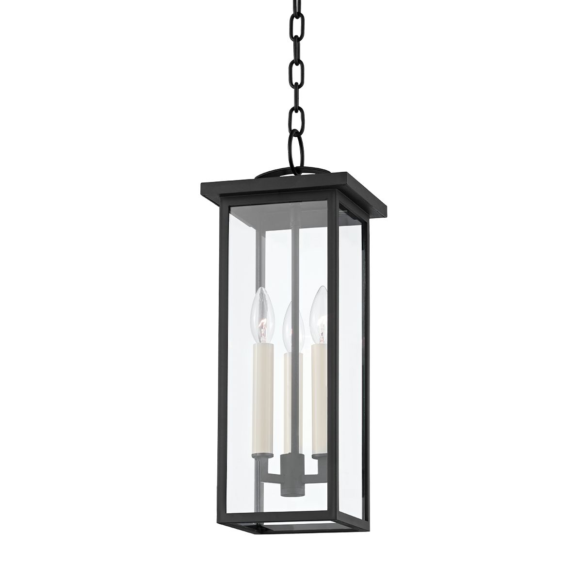 Eden Outdoor Pendant Light by Troy Lighting - Adjustable Height, Weather Resistant, Clear Glass Shade