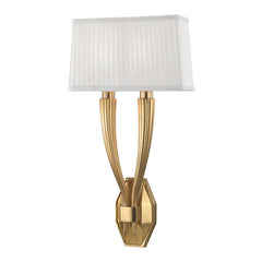 Erie 2-Light Sconce by Hudson Valley Lighting 3862