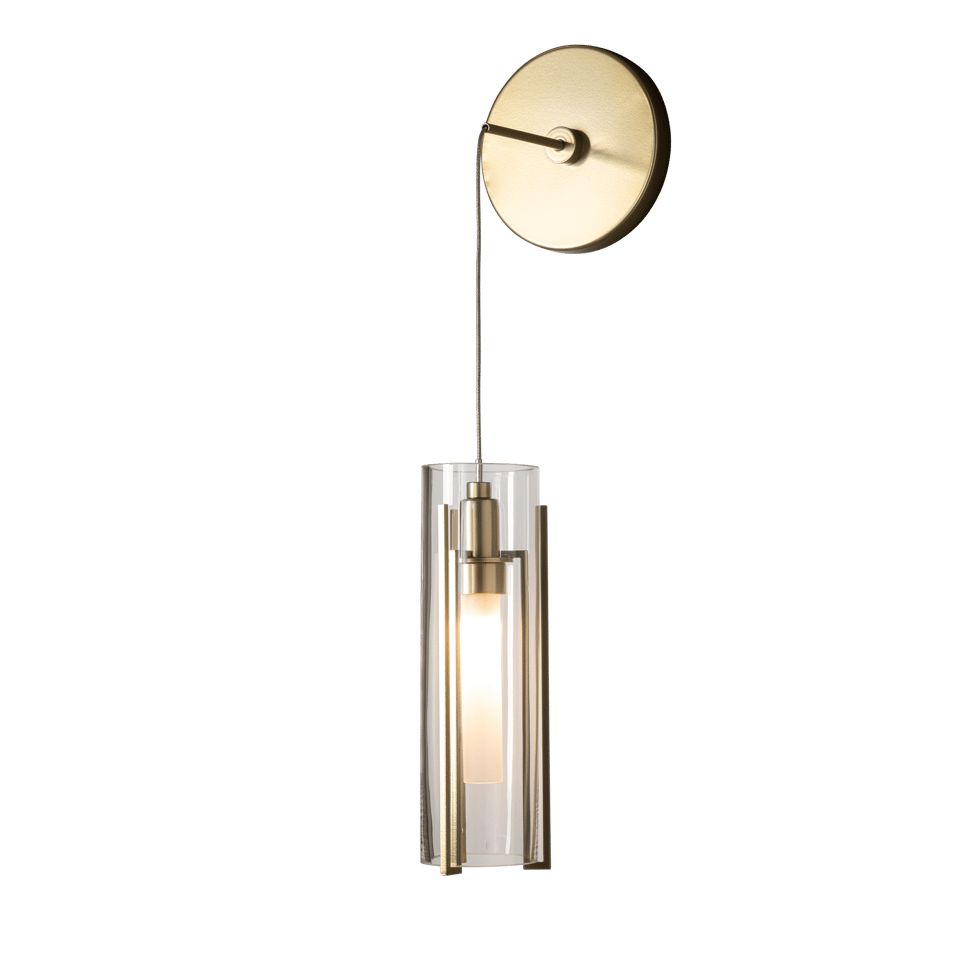 Exos Glass Mini Low Voltage Sconce by Hubbardton Forge 201394