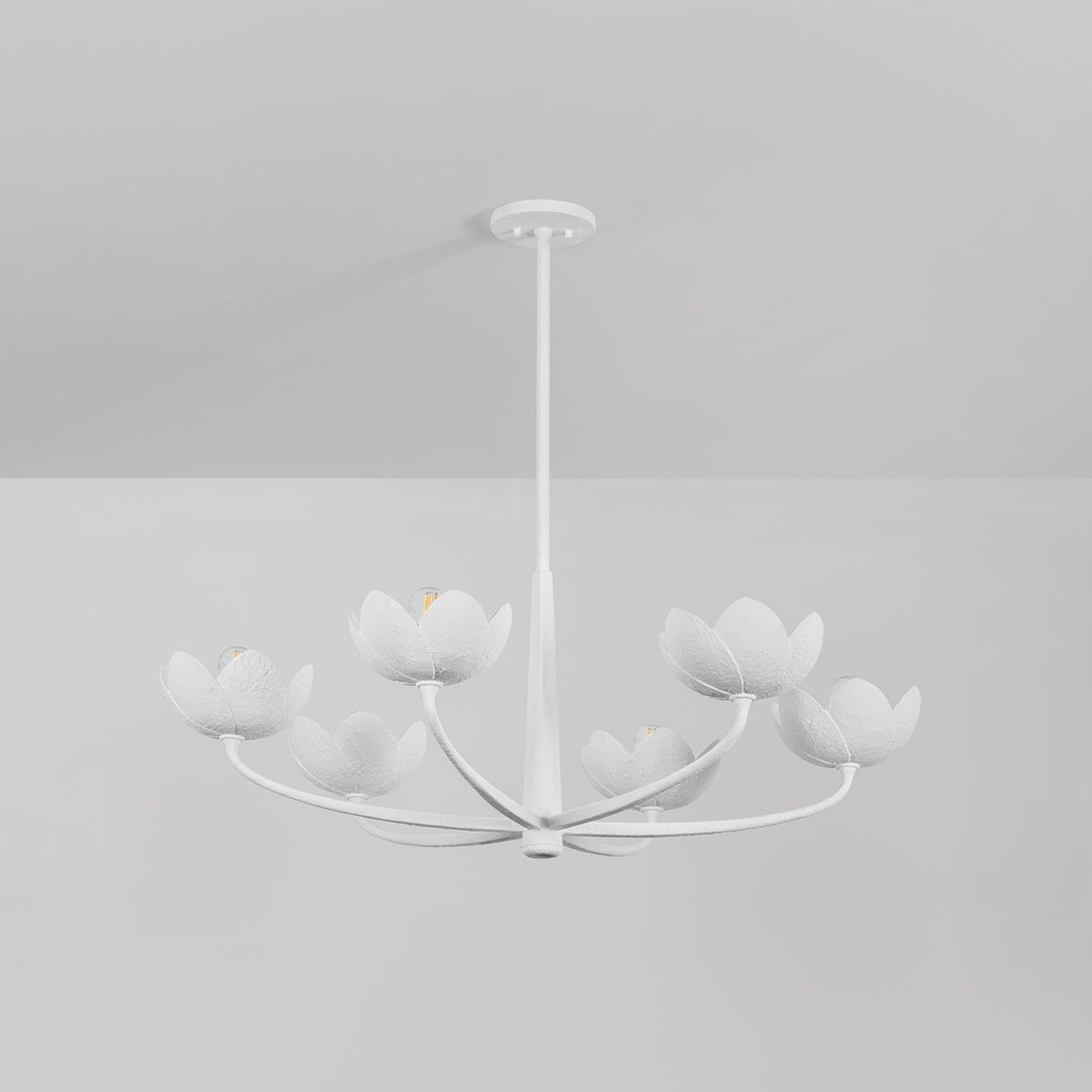 Arcata 6-Light Chandelier by Troy Lighting - Dimmable, UL Damp Rated, Two Finishes