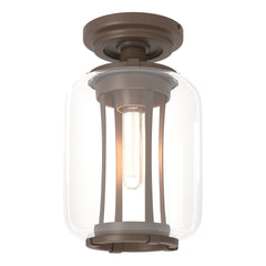 Fairwinds Outdoor Semi-Flush Light Fixture by Hubbardton Forge, Dimmable, E26 Base, 100W Max, Various Finishes