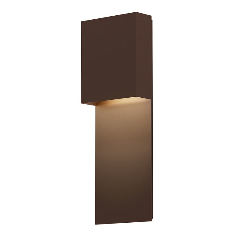 Flat Box LED Panel Wall Sconce by SONNEMAN, 990 Lumens, 3000K, Dimmable, 3 Finishes Available