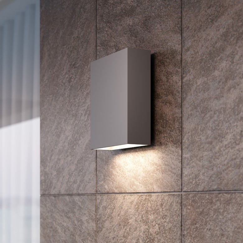 Flat Box LED Sconce by SONNEMAN 7105, Dimmable, 990 Lumens, 3 Finishes, Wet Location Rated