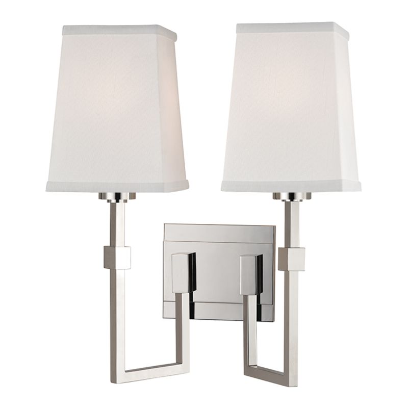 Fletcher 2-Light Sconce by Hudson Valley Lighting 1362