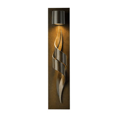 Hubbardton Forge Flux Dark Sky Friendly Outdoor Sconce, Dimmable, Energy Efficient, UL Wet Rated