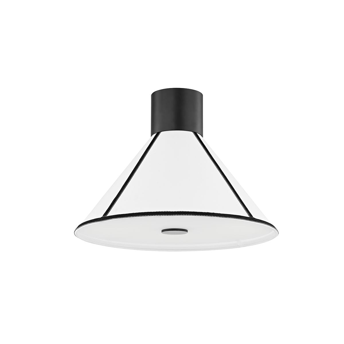 Forrest Semi-Flush Ceiling Light by Troy Lighting C8718-SBK